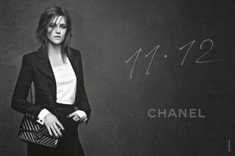 Kristen Stewart in Chanel 11.12 Handbag Ad