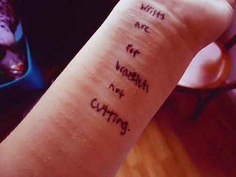 Girls, stop cutting, Jesus loves you