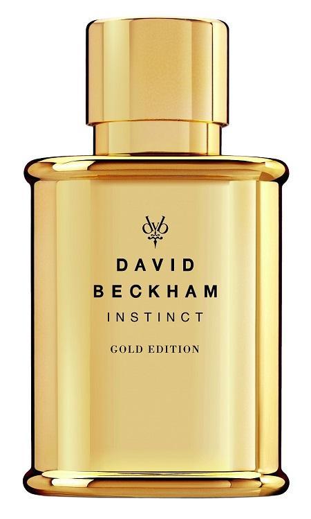 David Beckham introduces Instinct Gold Edition