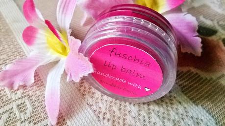 Fuschia Handmade Lip Balm Strawberry Passion Review