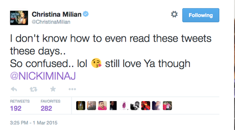 Nicki Minaj & Christina Milian Squabble On The Gram