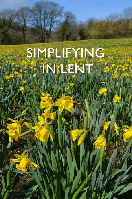 Minimalist Monday: 10 Ideas for Simplifying in Lent