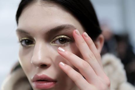OPI Goes Gold for Reem Acra at New York Fashion Week