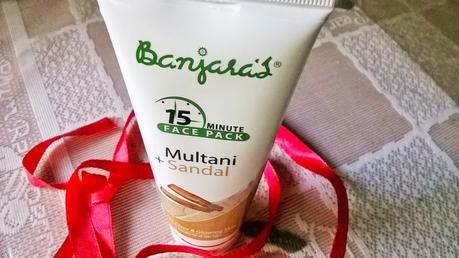 Banjara's Multani + Sandal 15 Minute Face Pack Review