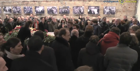Boris Nemtsov funeral 3 March 2015