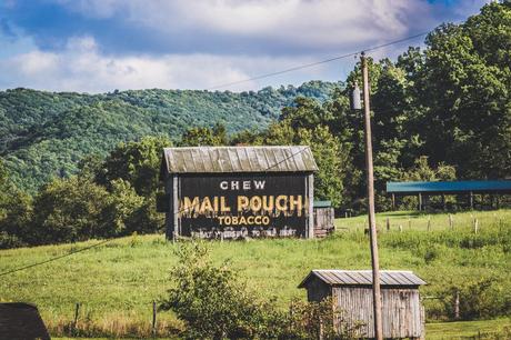 Mail Pouch Tobacco Sign on A West Virginia Road Trip
