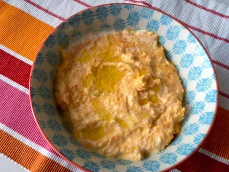 C is for Carrot Salad with Garlic Yoghurt