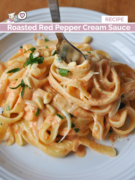 roasted red pepper cream sauce recipe