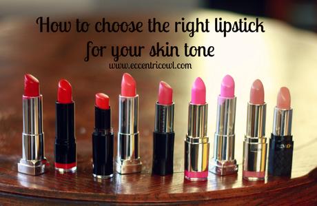 How to choose the right lipstick for your skin tone