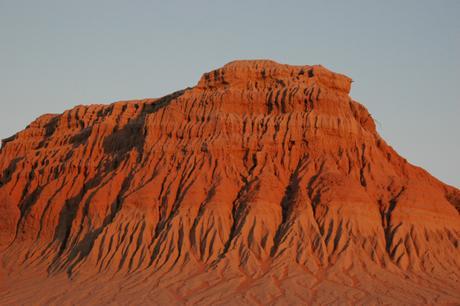Sunset on the Walls of China in Mungo National Park