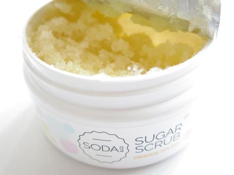 soda and co orange splash sugar scrub