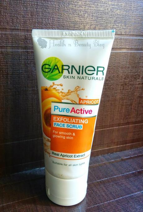 Garnier Pure Active Apricot Exfoliating Face Scrub - The best budget face scrub!