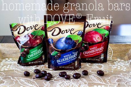 Homemade Granola Bars // Dove Fruits