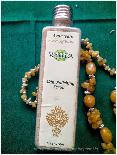 Vedantika herbals skin polishing scrub (Review)