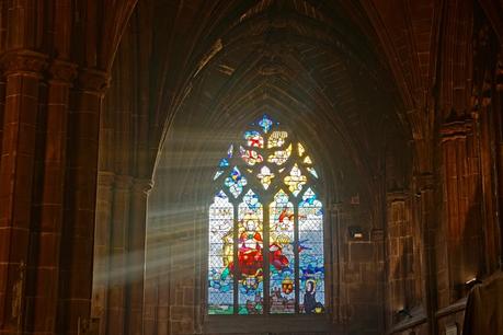 Chester Cathedral: heat and light