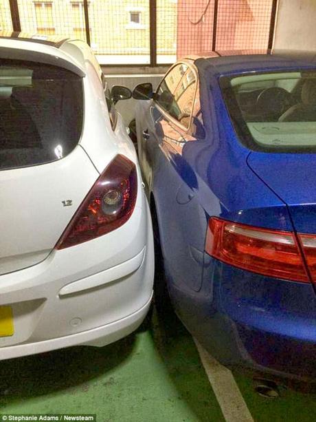 worst and selfish parking of cars ~ from Delhi to Nottingham !!