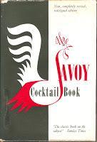 The #London Walks Reading List No.3: The Savoy Cocktail Book