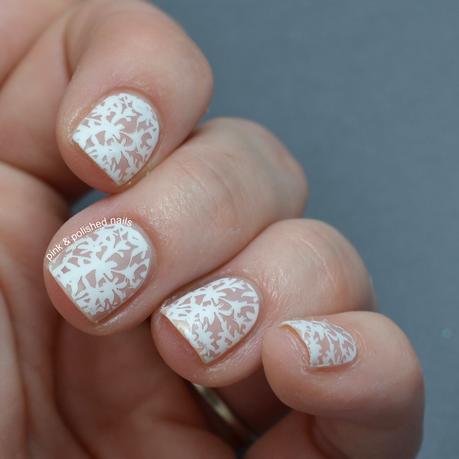 Nude and White Floral 