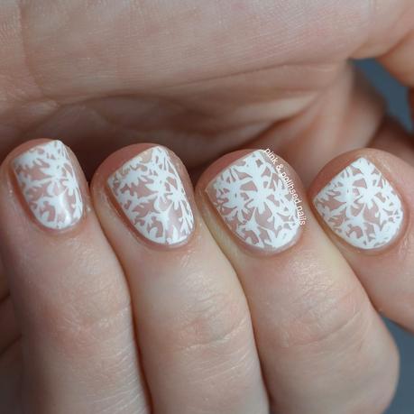 Nude and White Floral 