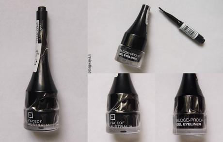 Face of Australia Budge-Proof Gel Eyeliner Review