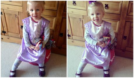 Sienna's first day at pre-school!