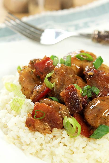 Maple Bourbon Chicken with Bacon