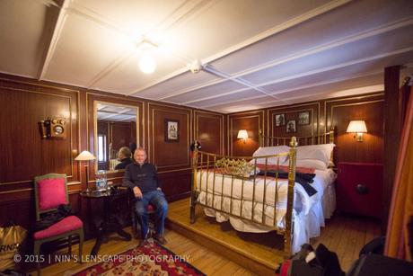 Our cabin, the Gustave Flaubert room