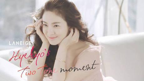Song Hye Kyo Laneige Two Tone Moment