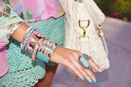 Pastel Accessories, Spring 2015, Jewelry, Tanvii.com
