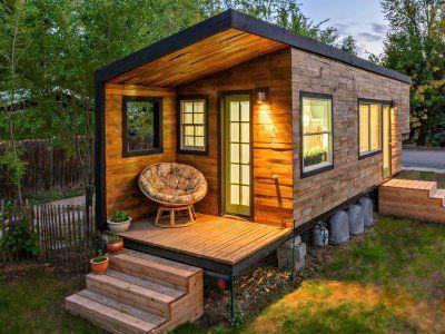 Tiny home for $11,500. An Architect Built This Stunning, 196-Square-Foot 'Tiny Home' In Idaho