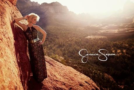 Jessica Simpson in Spring 2015 Clothing Ads