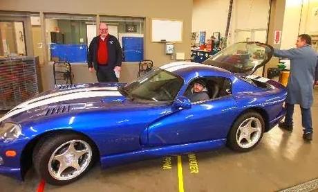 Fiat declares 93 Vipers must be crushed, they aren't street legal, and donated to schools for educational programs (never heard of a race car being give to a school before!)