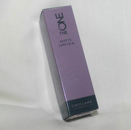 Oriflame The One Matte Lipstick in Molten Mauve: Review and LOTD