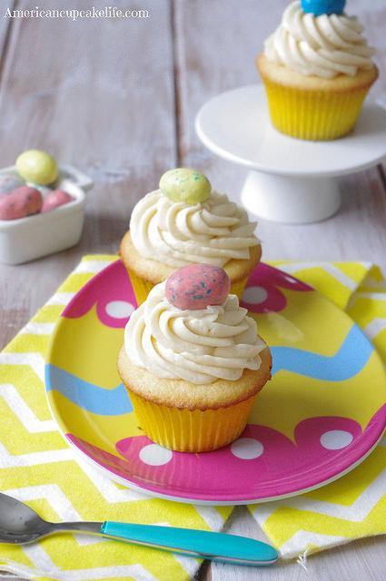 Vanilla Malt Cupcakes