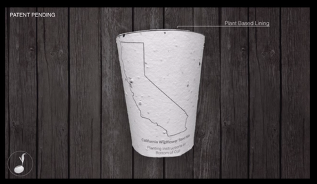Eco friendly coffee cups - World's First Plantable Coffee Cup