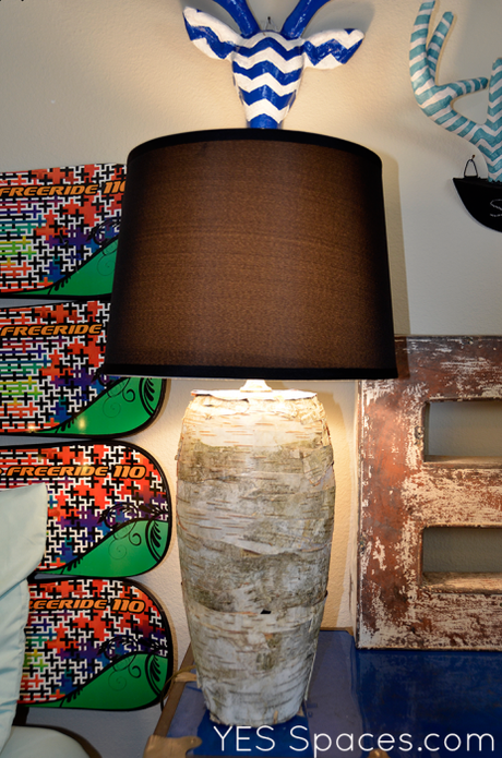 DIY a Birch Bark Lamp