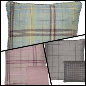 Scotland shop tartan cushions Mother's Day 