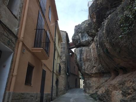 Even the town of Margalef itself is built into the cliffs. 