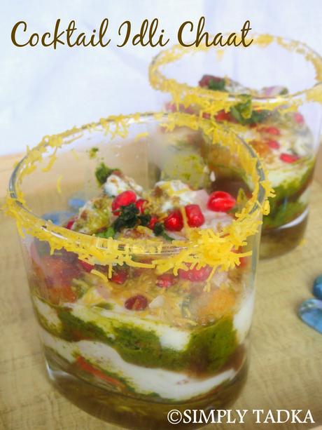 Cocktail Idli Chaat