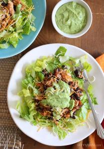 crock-pot-chicken-and-black-bean-taco-salad