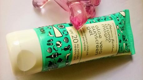 Aroma Magic Aloe Vera Sunscreen Gel Review