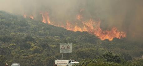 what caused ........ 'capetown fires'