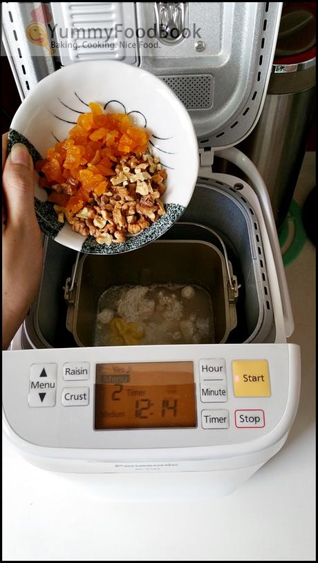 Walnut & Apricot Bread 1