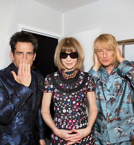 Backstage with Anna Wintour PFW FAF