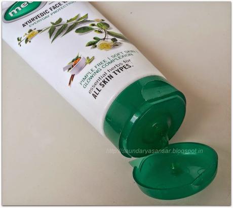 A drop of green to keep your face healthy & clean....Medimix Ayurvedic Face Wash