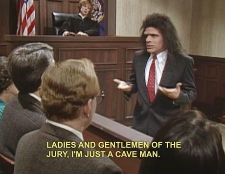 The Unfrozen Caveman Lawyer is one of many comedic gifts that brilliant Phil Hartman left behind