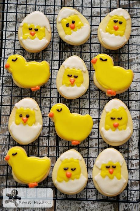 Easter Cookies (Cut-Out Cookie recipe by Nigella Lawson)