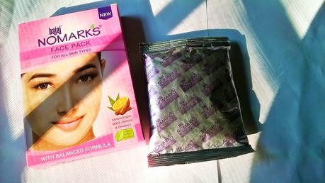 Bajaj NoMarks Face Pack Review