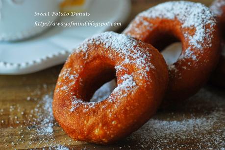 Sweet Potato Donuts 红薯甜甜圈