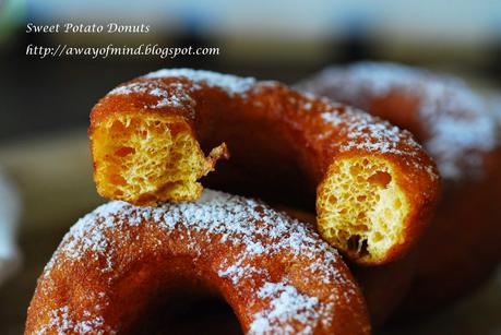 Sweet Potato Donuts 红薯甜甜圈